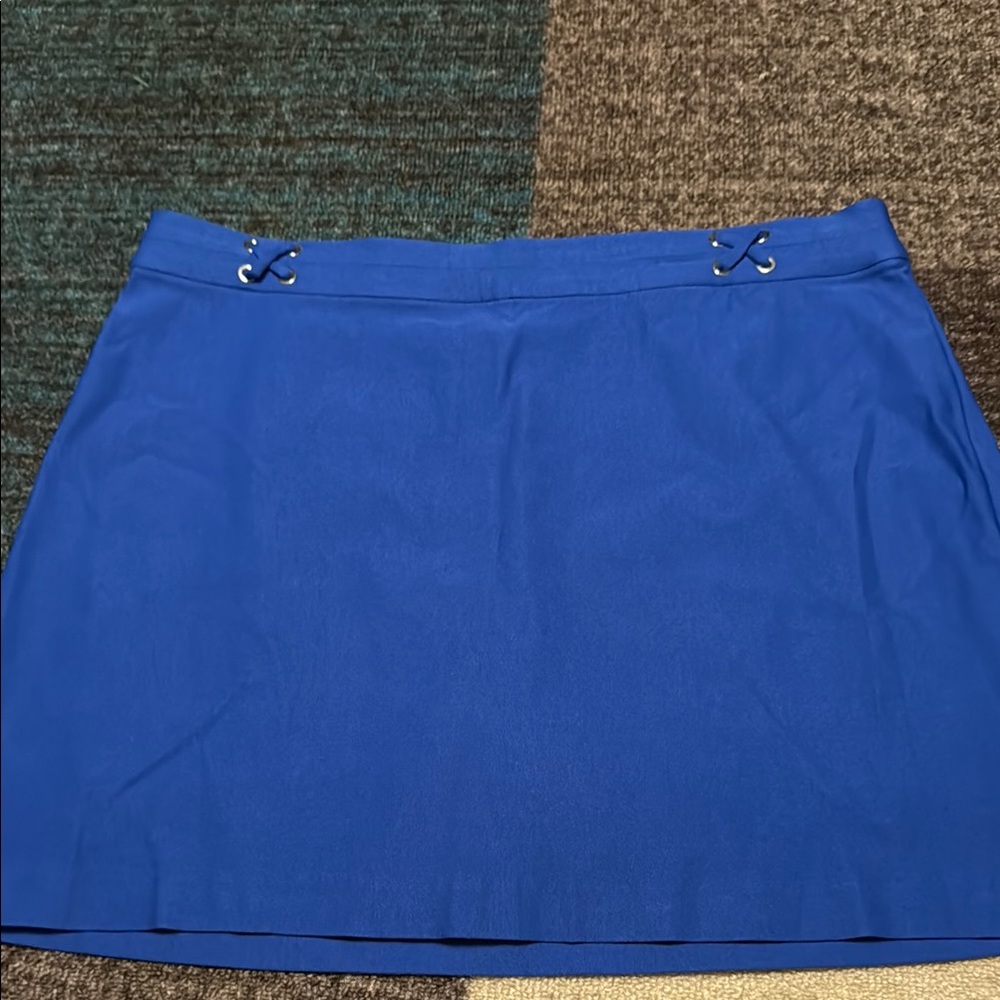 Rafaella  Royal Blue A-Line Skort Size XL